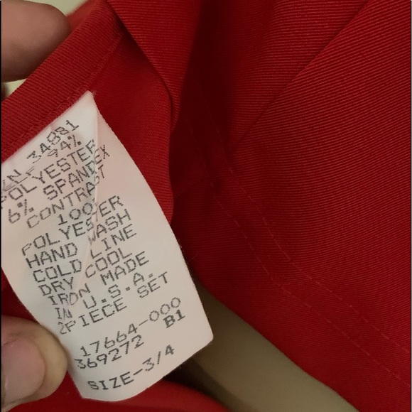 Brioche 2 peice color block skirt set - Picture 8 of 10